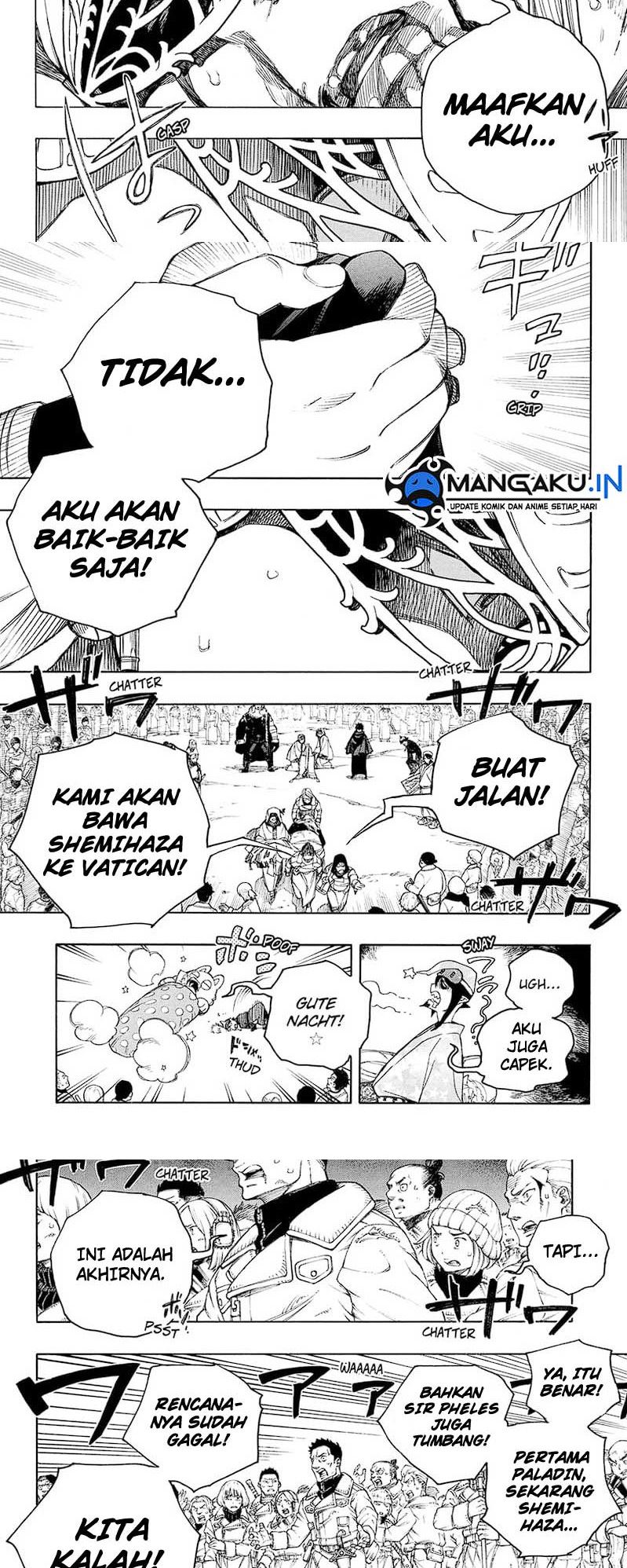 Ao no Exorcist Chapter 141.2 - halaman 3