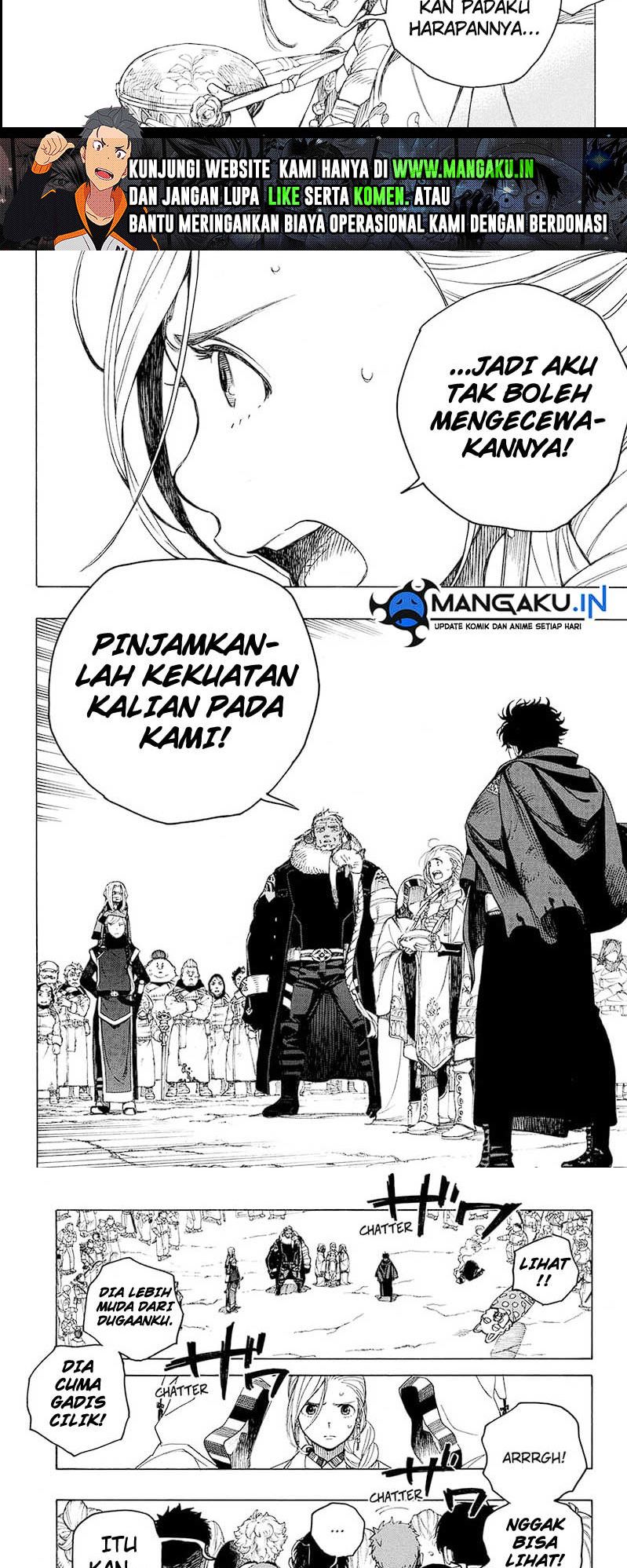 Ao no Exorcist Chapter 141.2 - halaman 6