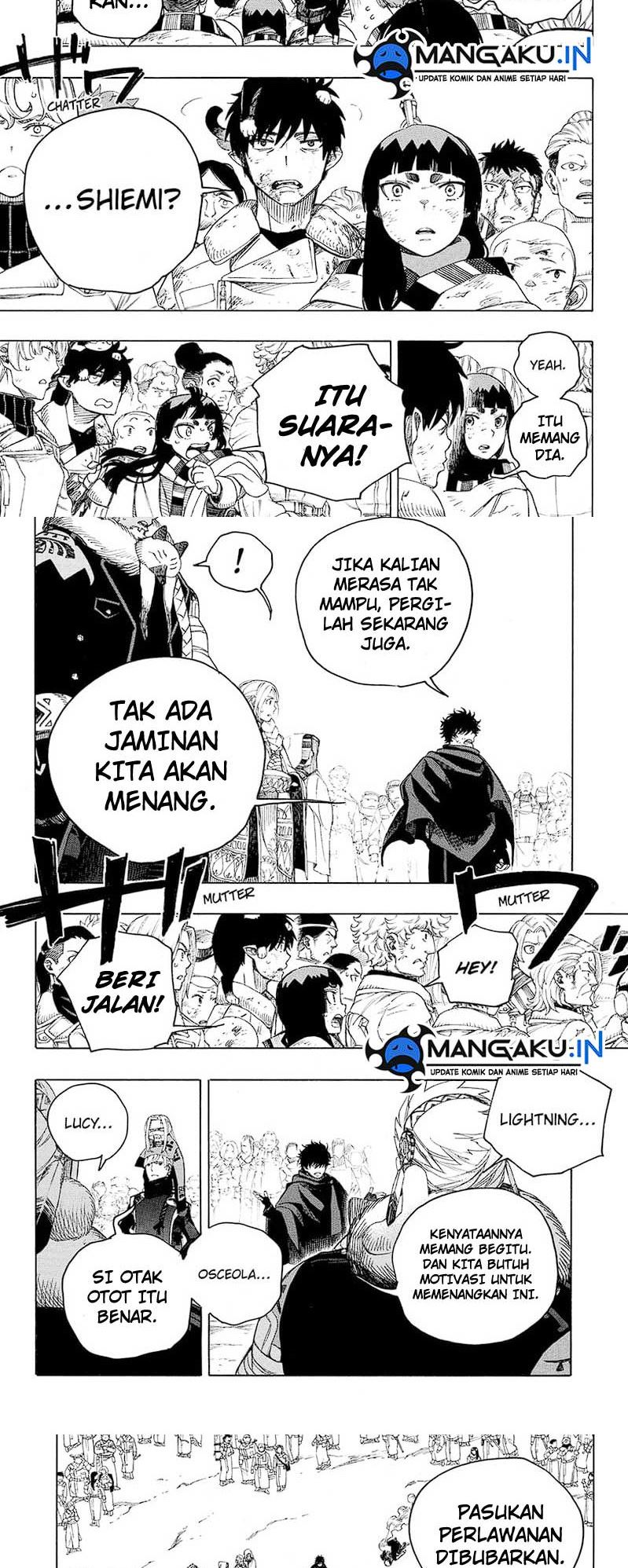 Ao no Exorcist Chapter 141.2 - halaman 7