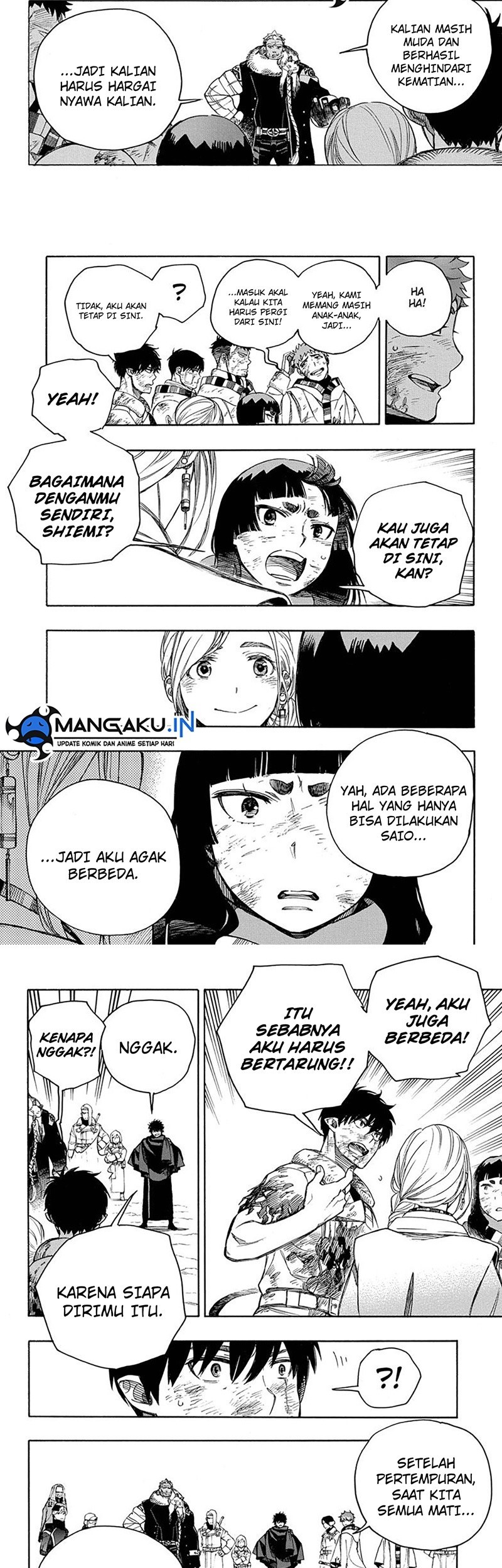 Ao no Exorcist Chapter 142 - halaman 11