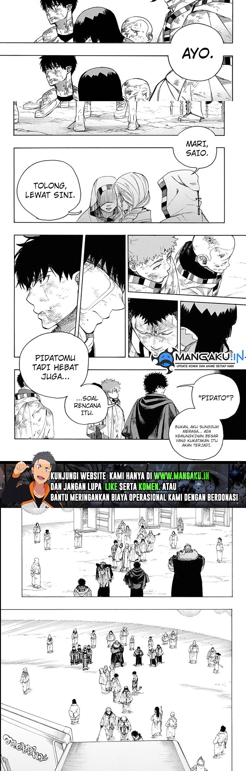 Ao no Exorcist Chapter 142 - halaman 15