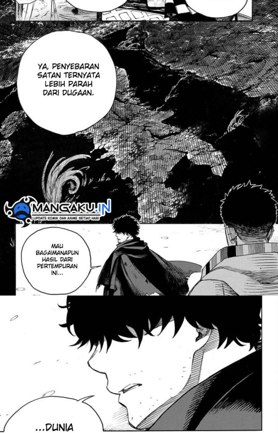 Ao no Exorcist Chapter 143.2 - halaman 6