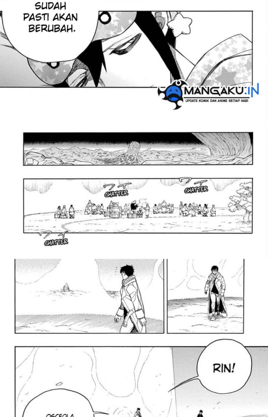 Ao no Exorcist Chapter 143.2 - halaman 7