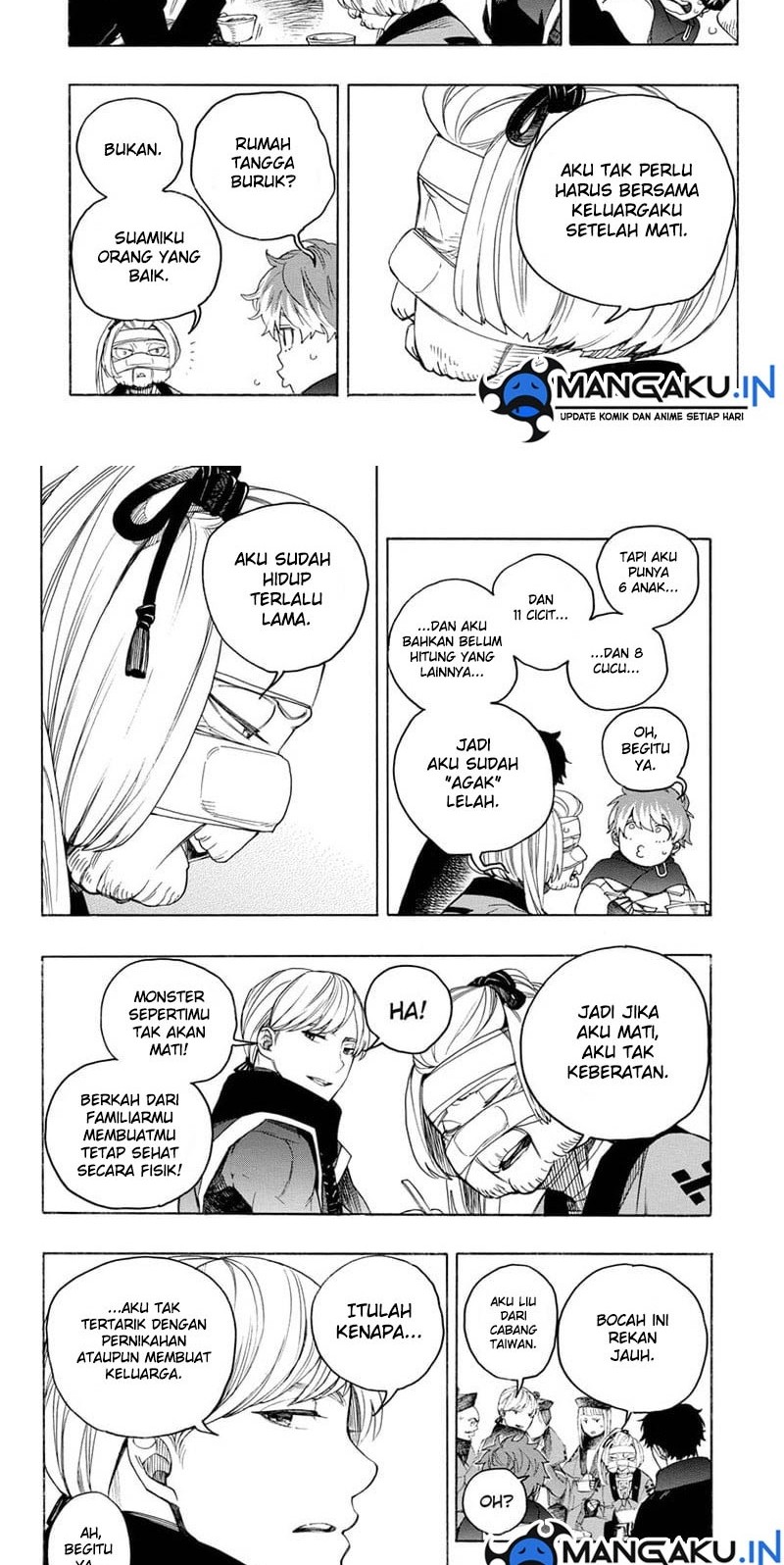 Ao no Exorcist Chapter 144.1 - halaman 2
