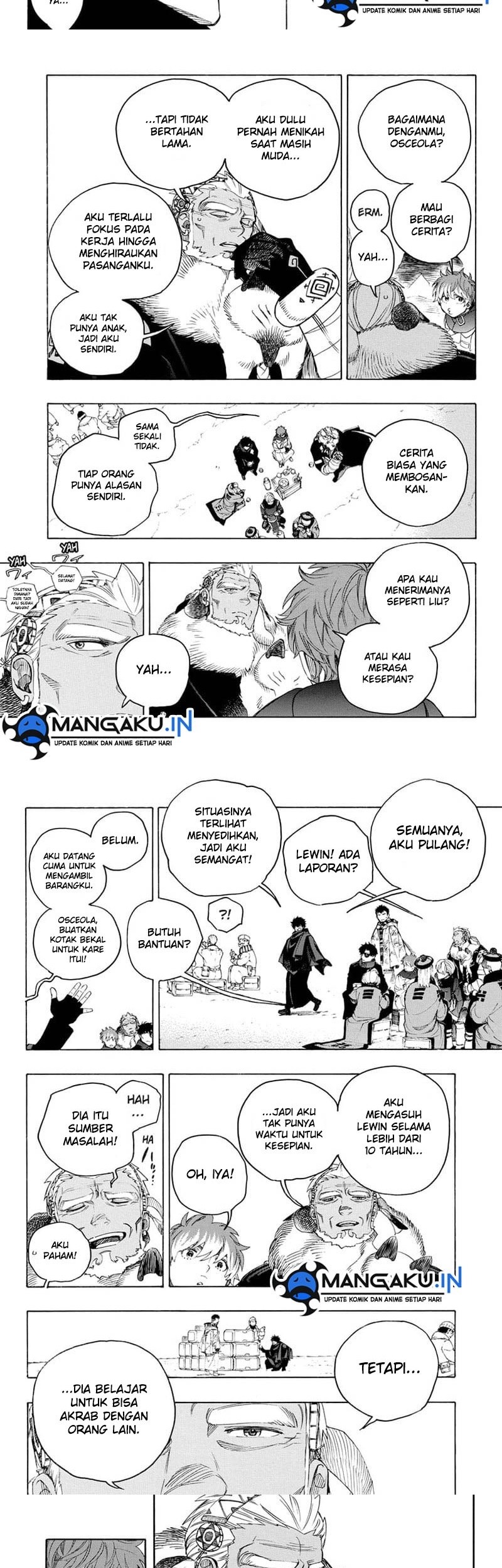 Ao no Exorcist Chapter 144.1 - halaman 3