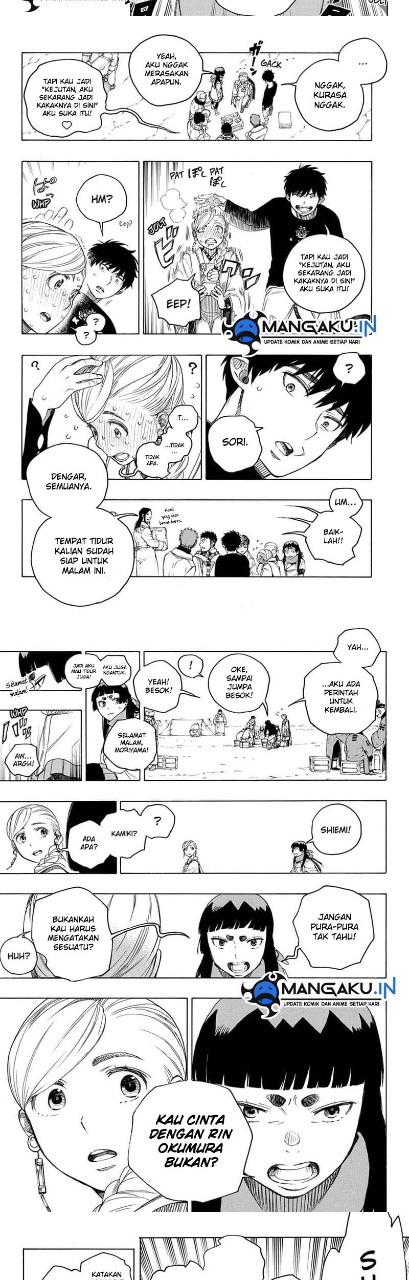 Ao no Exorcist Chapter 144.1 - halaman 7