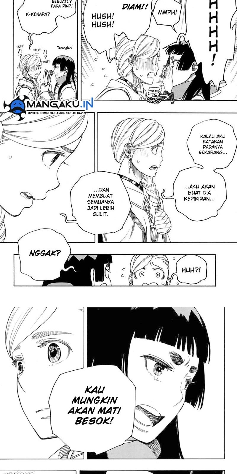Ao no Exorcist Chapter 144.1 - halaman 8
