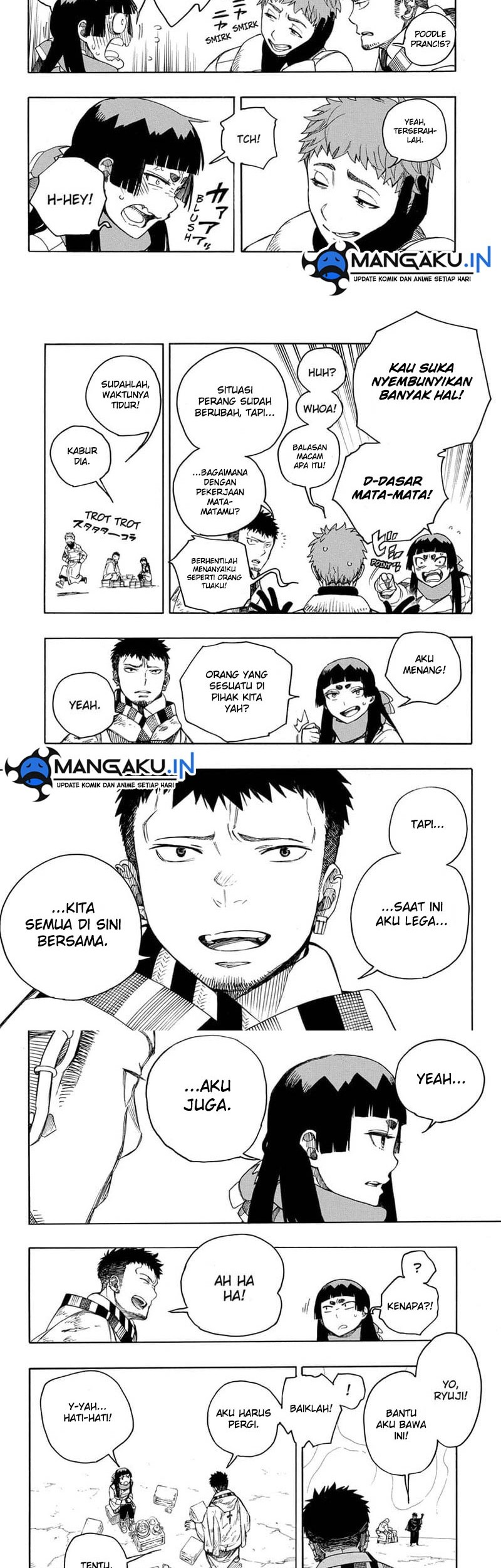 Ao no Exorcist Chapter 144.2 - halaman 2