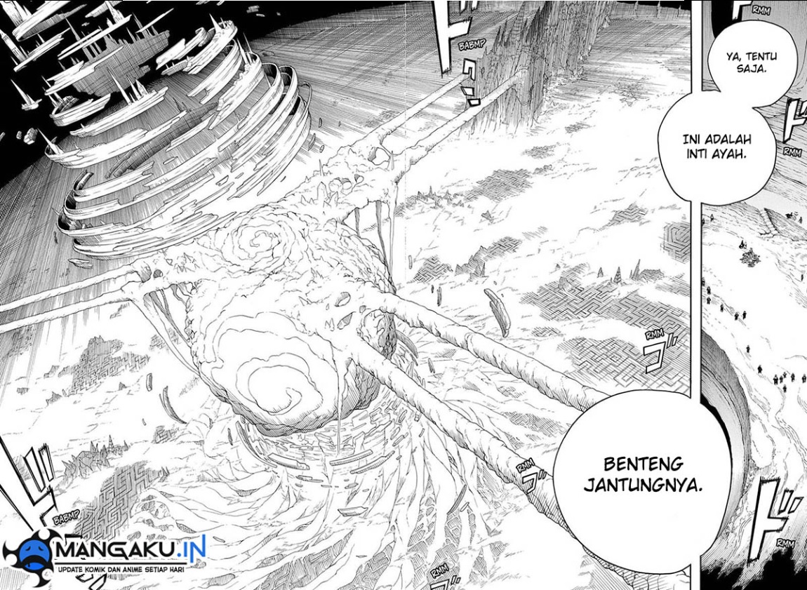 Ao no Exorcist Chapter 144.2 - halaman 6
