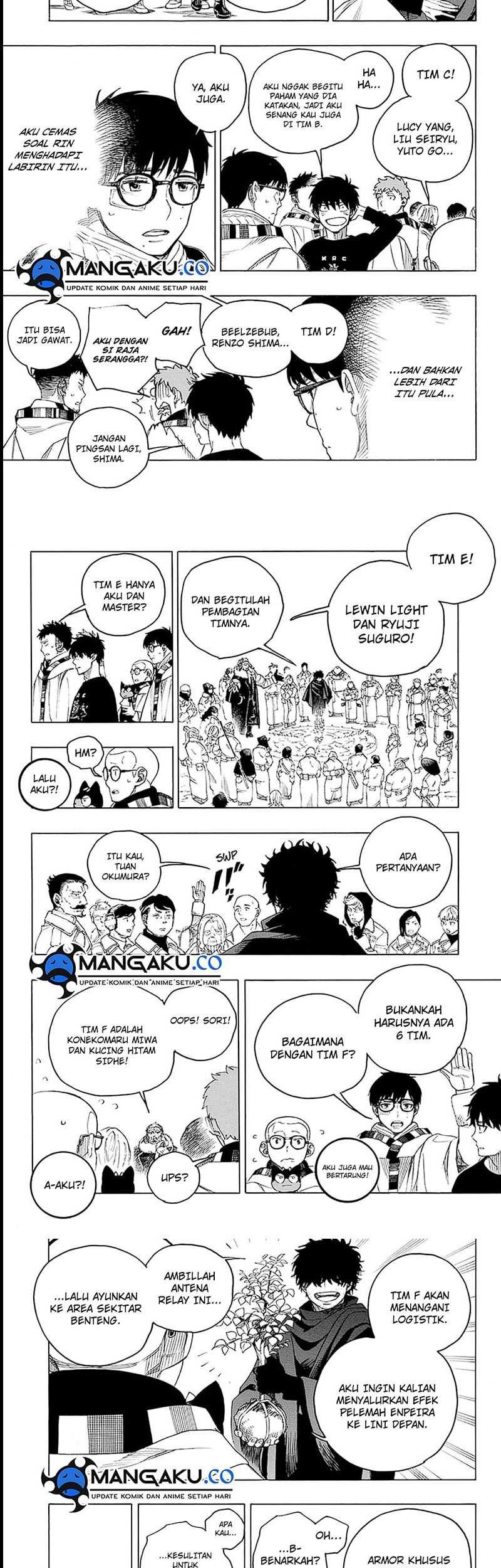 Ao no Exorcist Chapter 145 - halaman 11