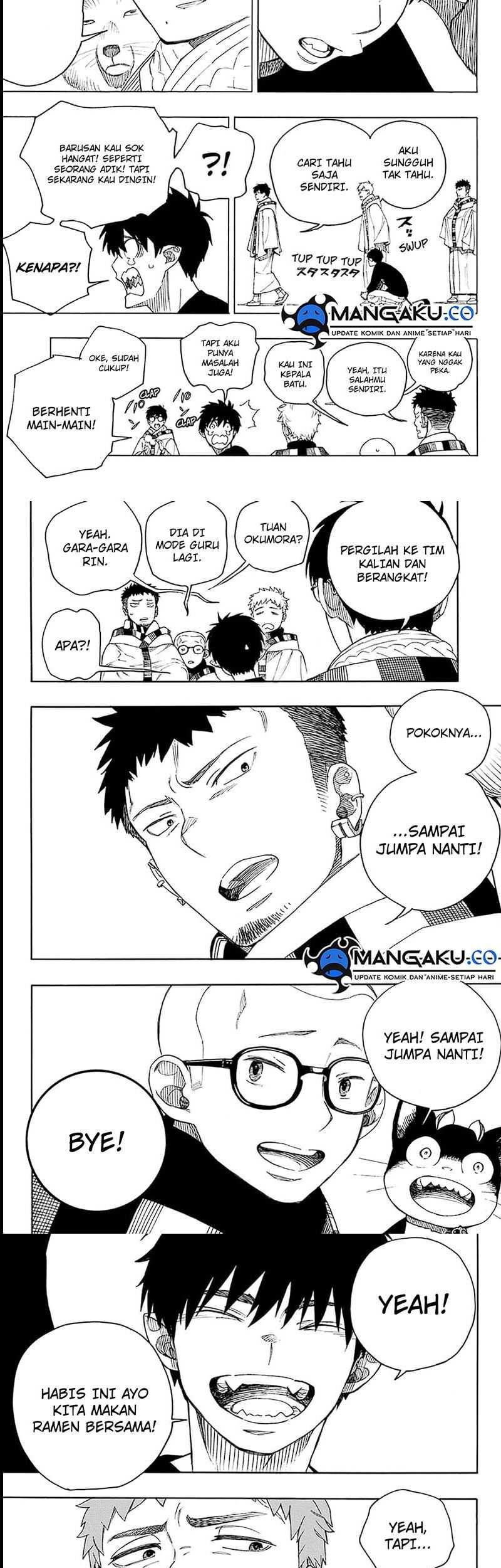 Ao no Exorcist Chapter 145 - halaman 17