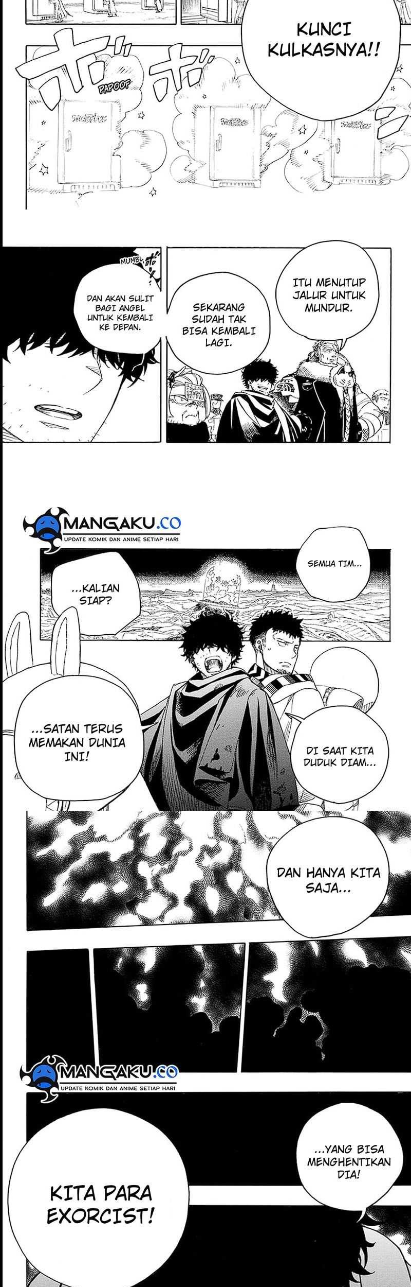 Ao no Exorcist Chapter 145 - halaman 19