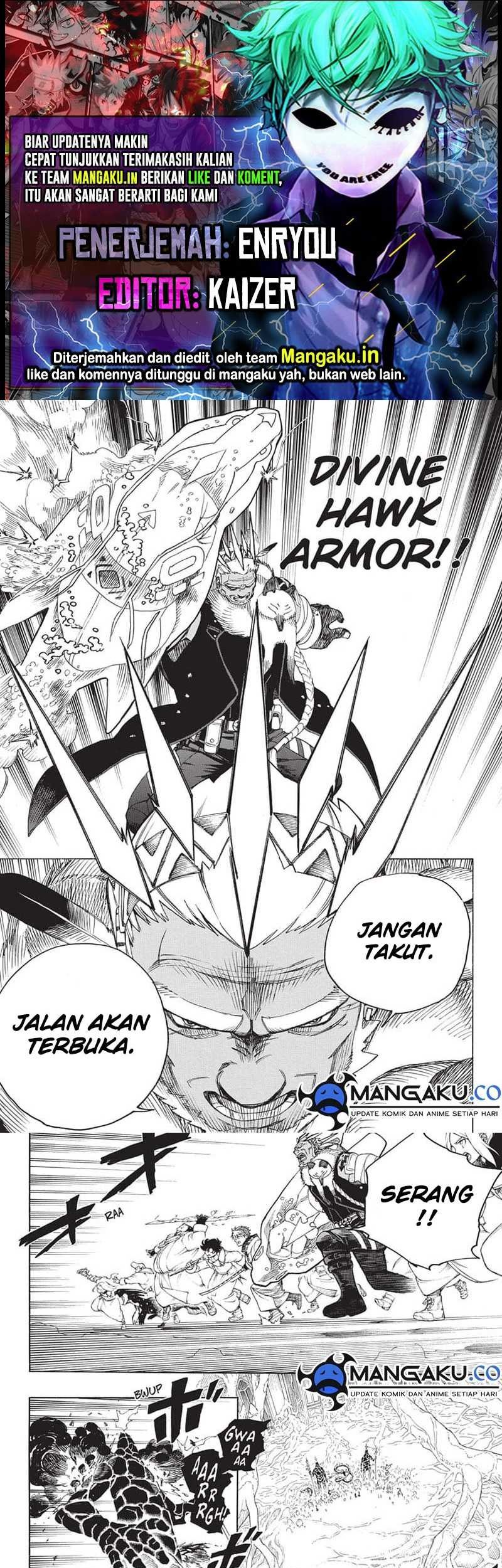 Ao no Exorcist Chapter 146.2 - halaman 1