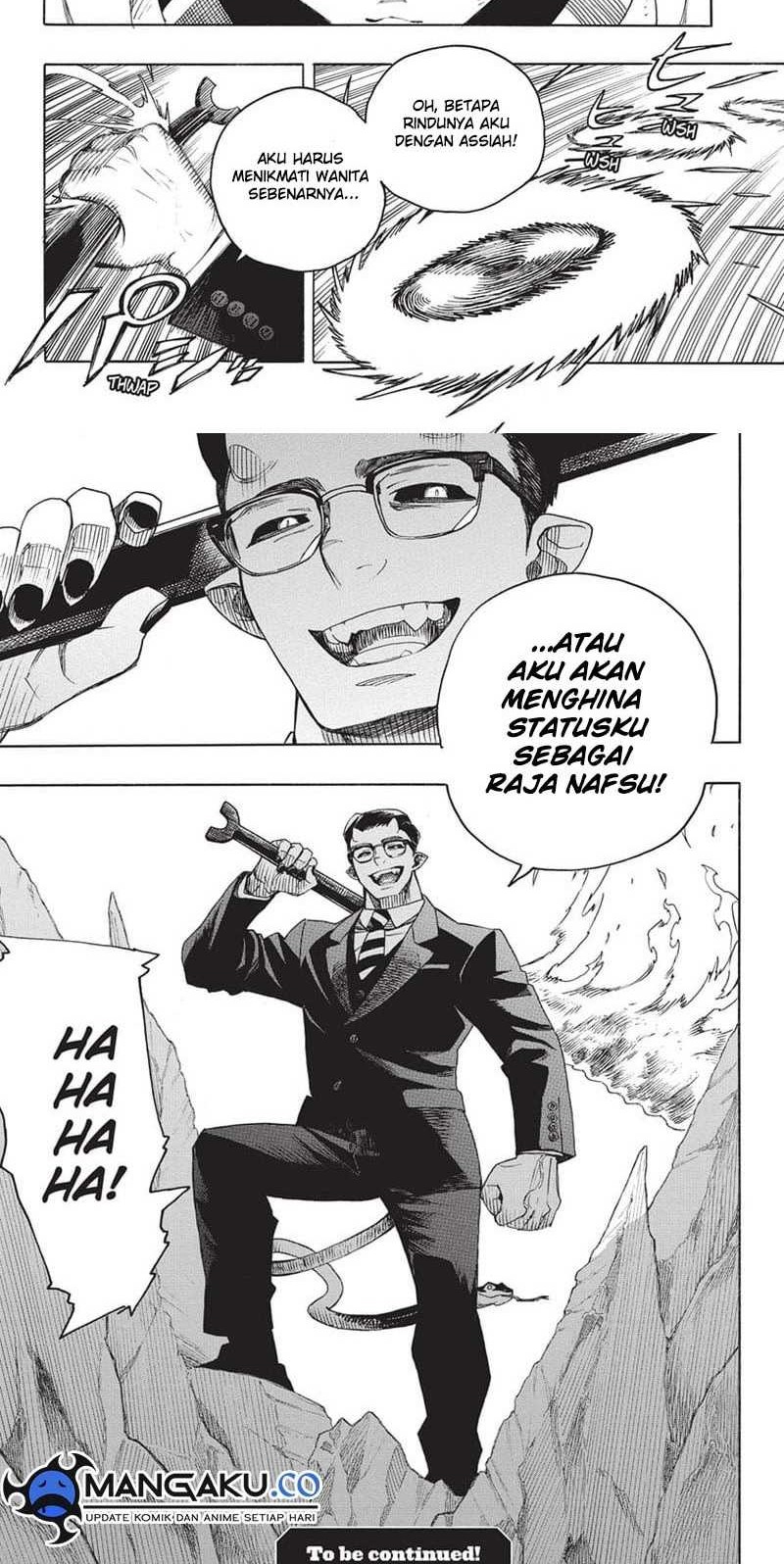 Ao no Exorcist Chapter 146.2 - halaman 10