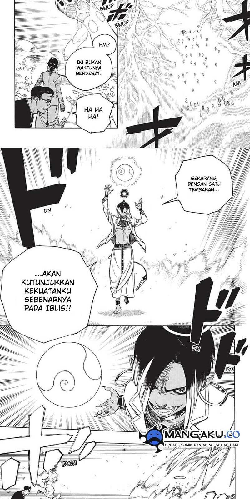 Ao no Exorcist Chapter 146.2 - halaman 2