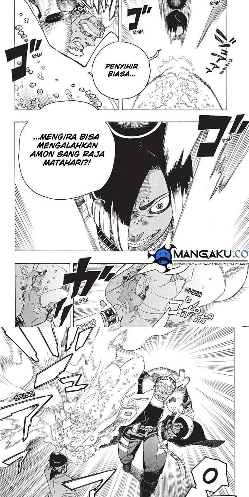 Ao no Exorcist Chapter 146.2 - halaman 4