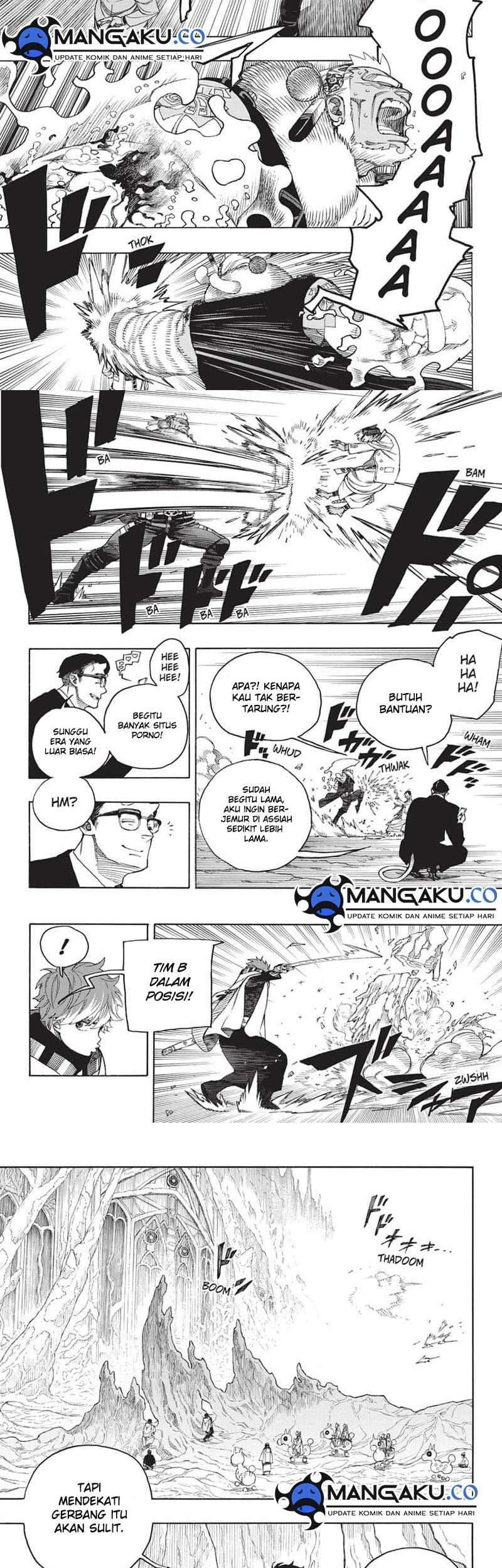 Ao no Exorcist Chapter 146.2 - halaman 5