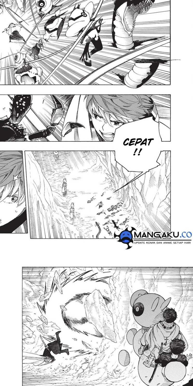 Ao no Exorcist Chapter 146.2 - halaman 8