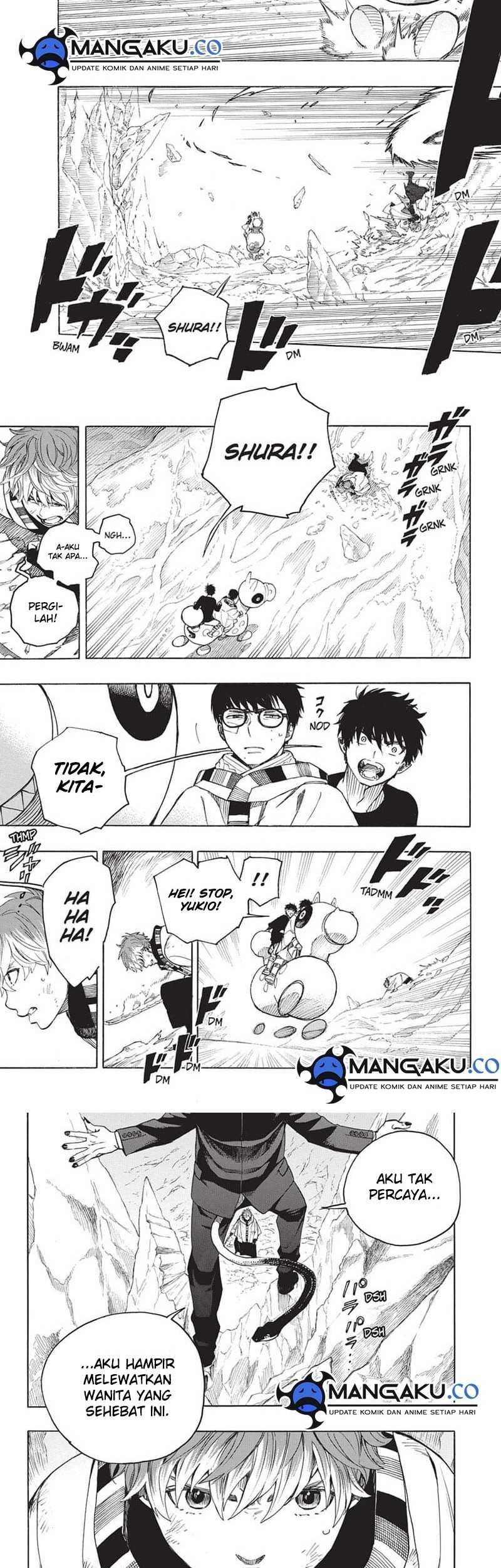 Ao no Exorcist Chapter 146.2 - halaman 9