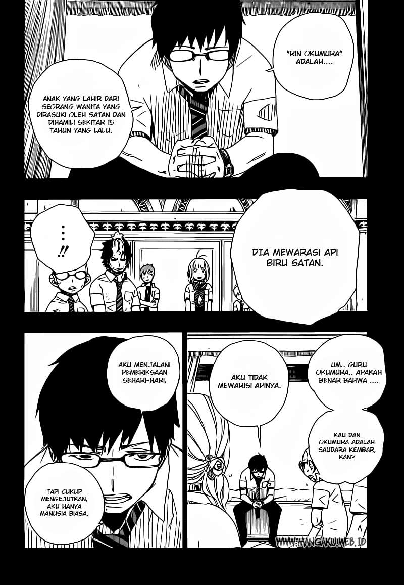 Ao no Exorcist Chapter 15 - halaman 10