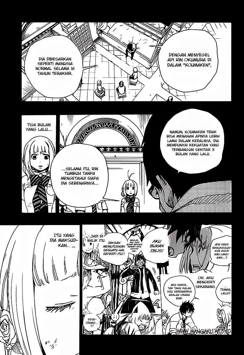 Ao no Exorcist Chapter 15 - halaman 11