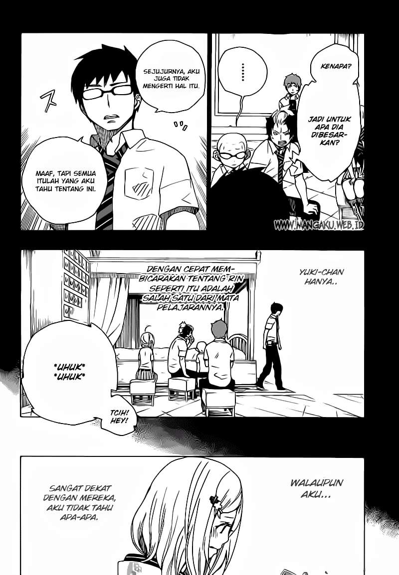Ao no Exorcist Chapter 15 - halaman 12