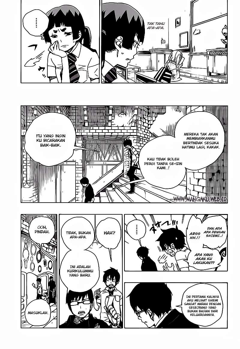 Ao no Exorcist Chapter 15 - halaman 13