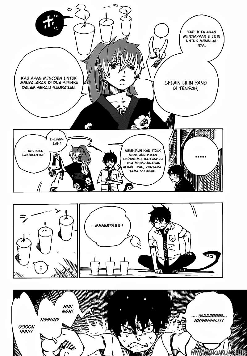 Ao no Exorcist Chapter 15 - halaman 20