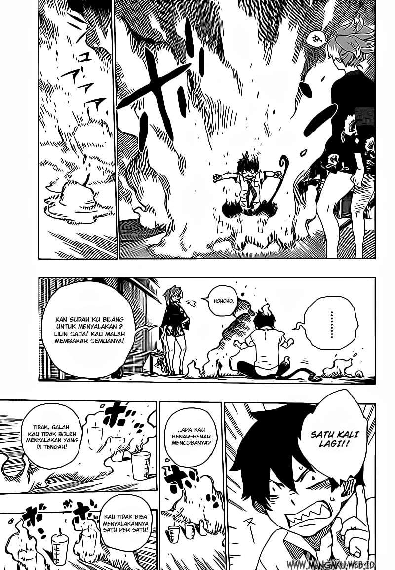 Ao no Exorcist Chapter 15 - halaman 21