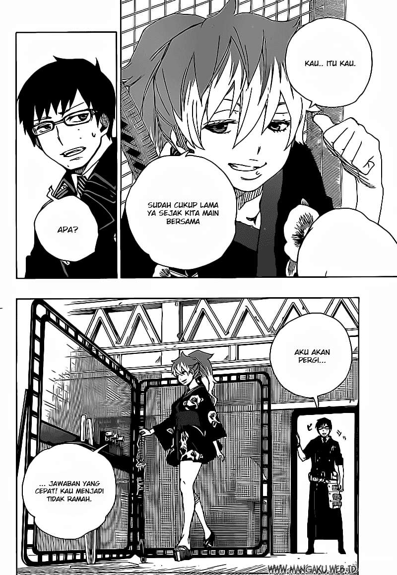 Ao no Exorcist Chapter 15 - halaman 24