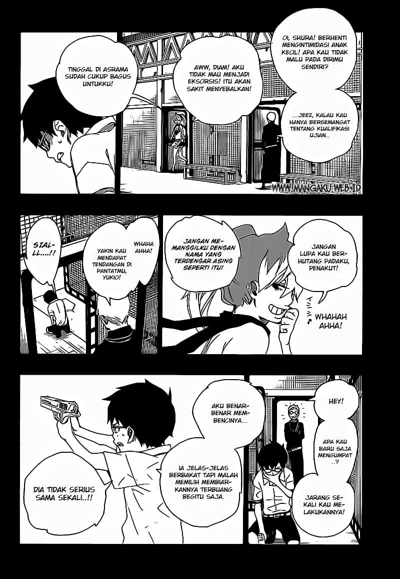 Ao no Exorcist Chapter 15 - halaman 26