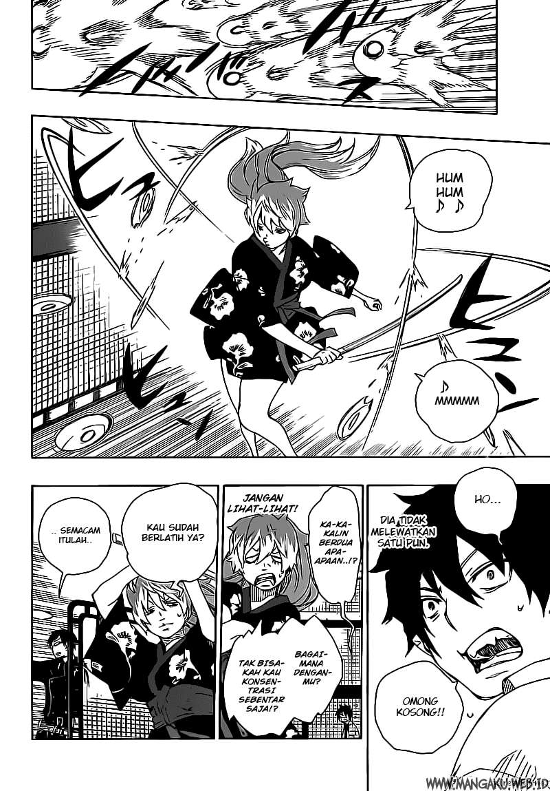 Ao no Exorcist Chapter 15 - halaman 30