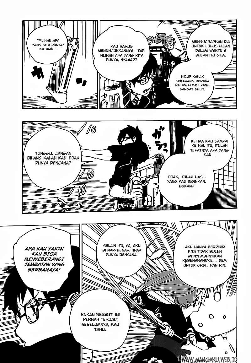 Ao no Exorcist Chapter 15 - halaman 31