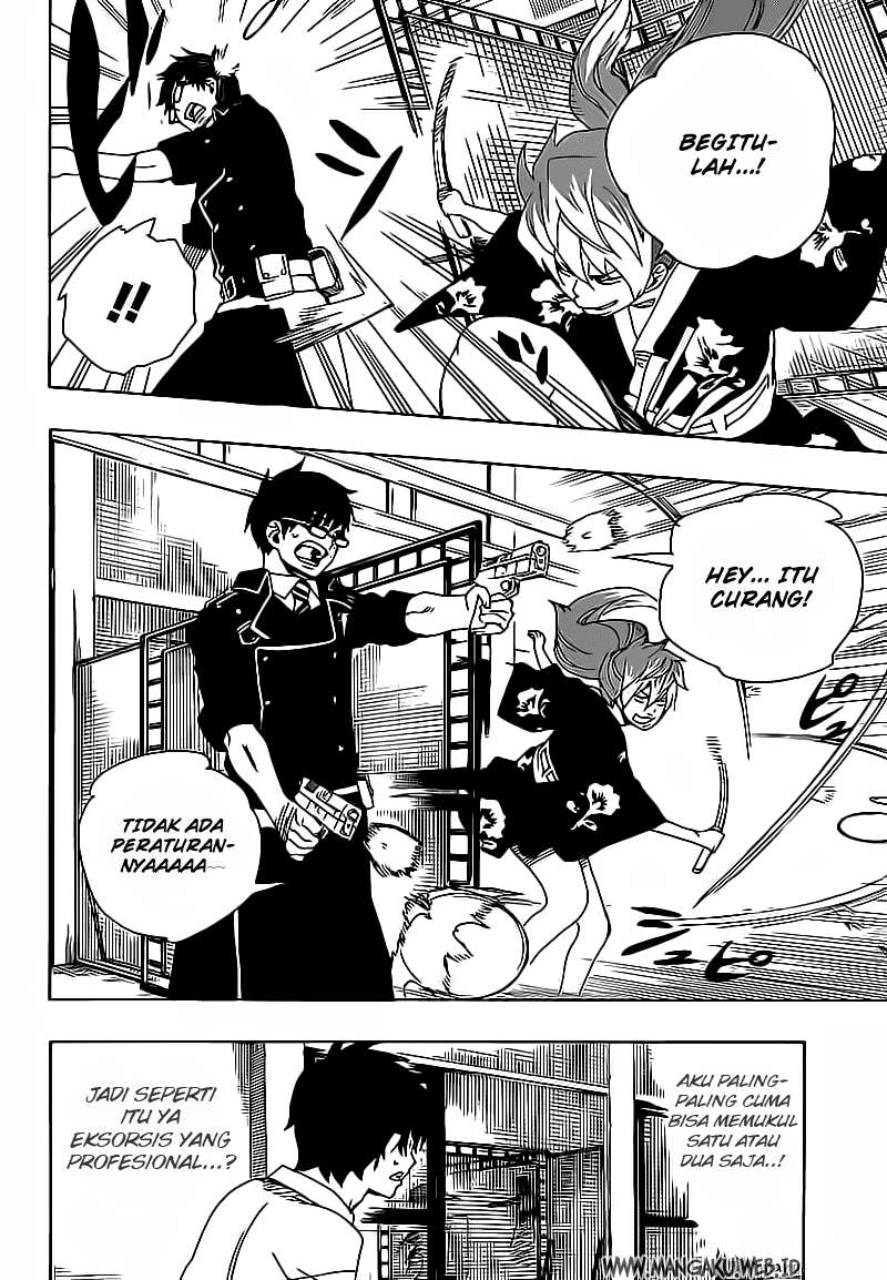 Ao no Exorcist Chapter 15 - halaman 36