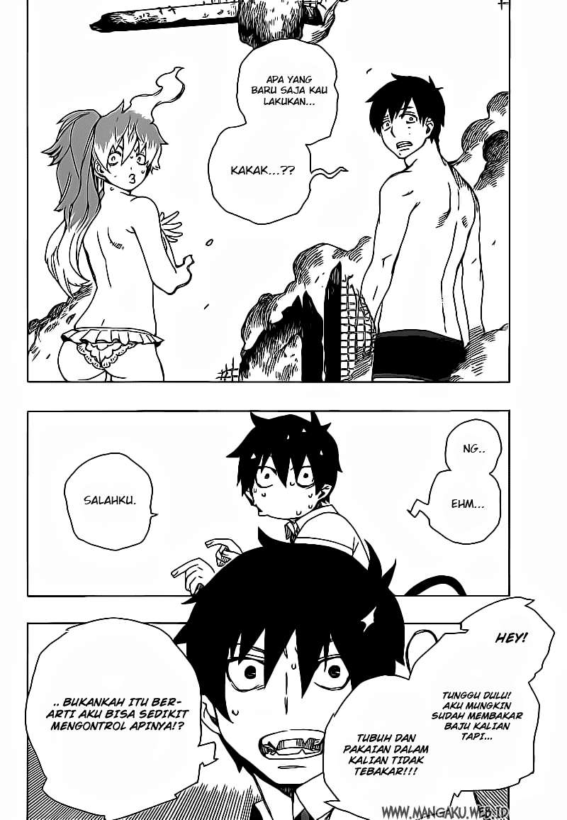 Ao no Exorcist Chapter 15 - halaman 38