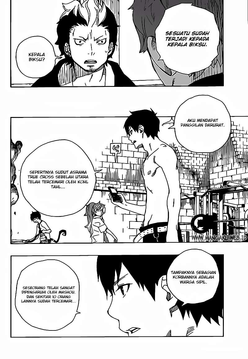 Ao no Exorcist Chapter 15 - halaman 44