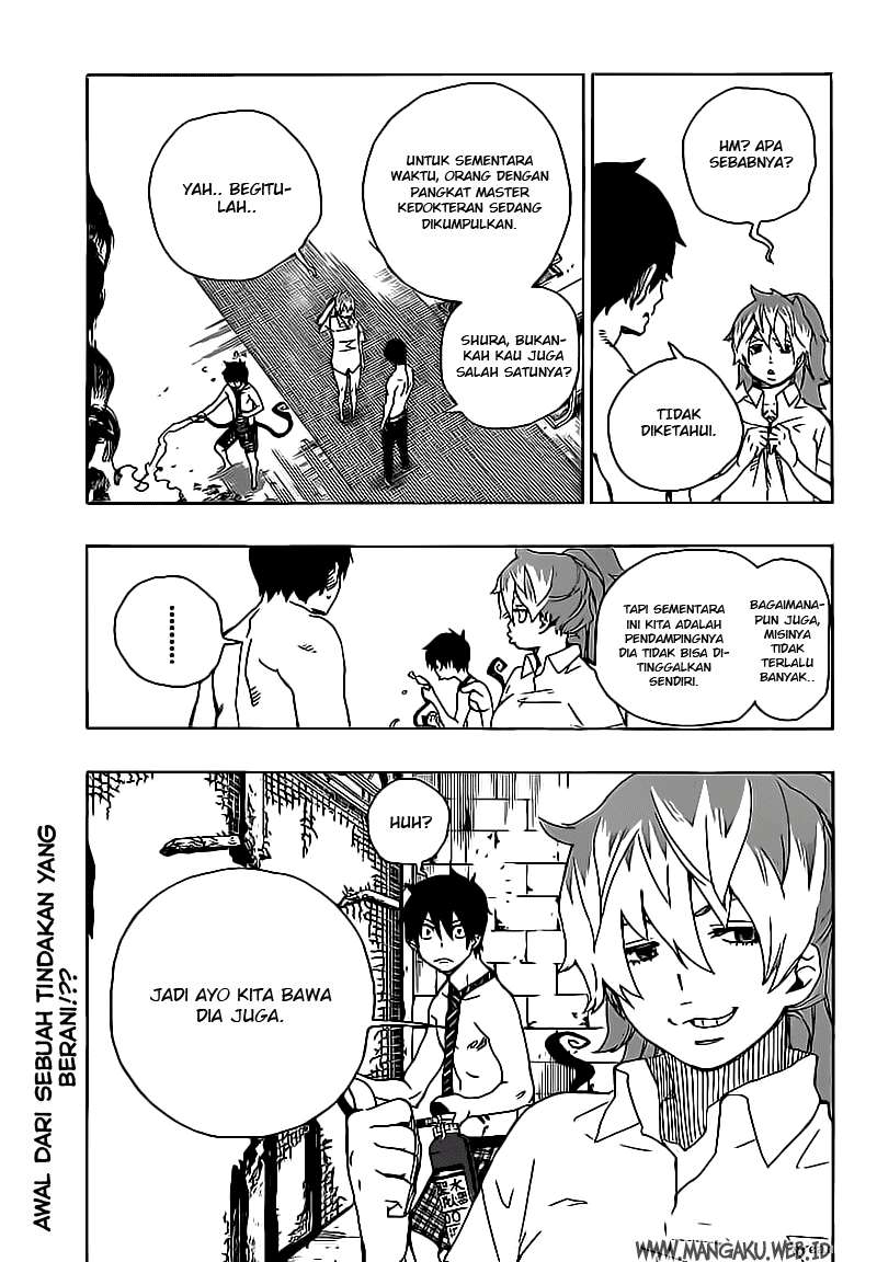 Ao no Exorcist Chapter 15 - halaman 45