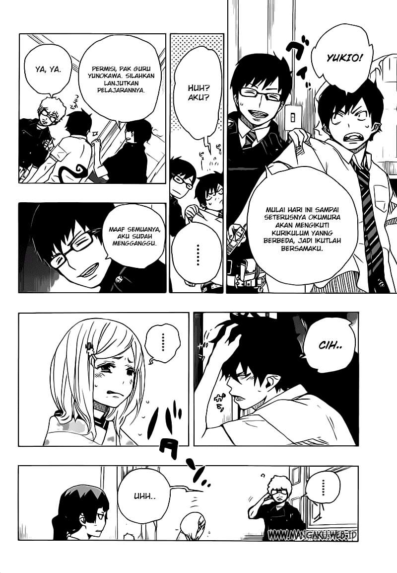 Ao no Exorcist Chapter 15 - halaman 8