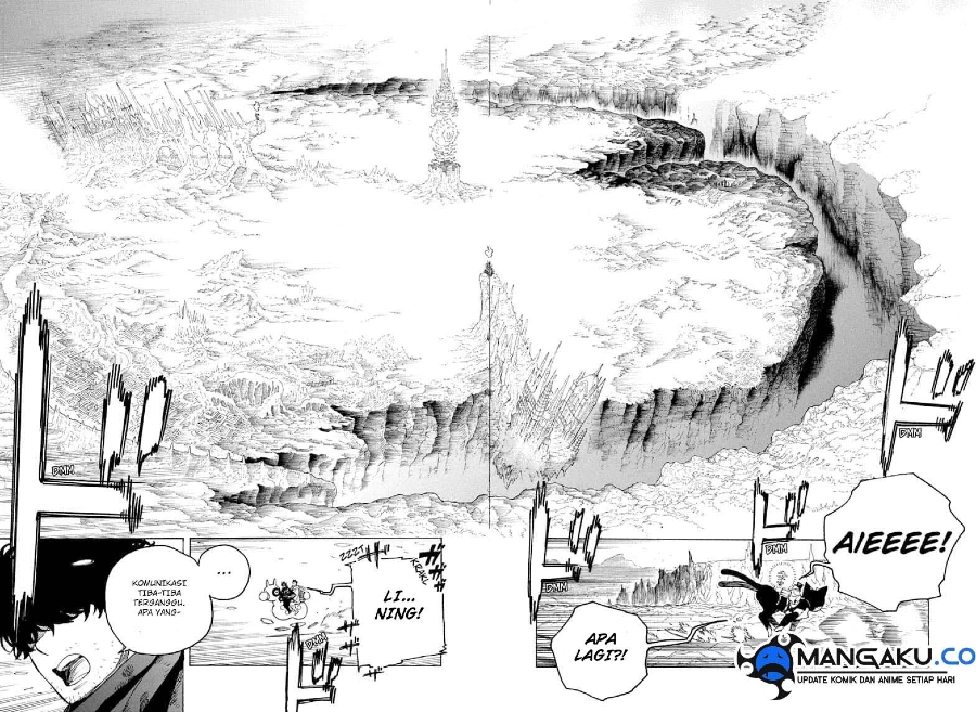 Ao no Exorcist Chapter 154.2 - halaman 9