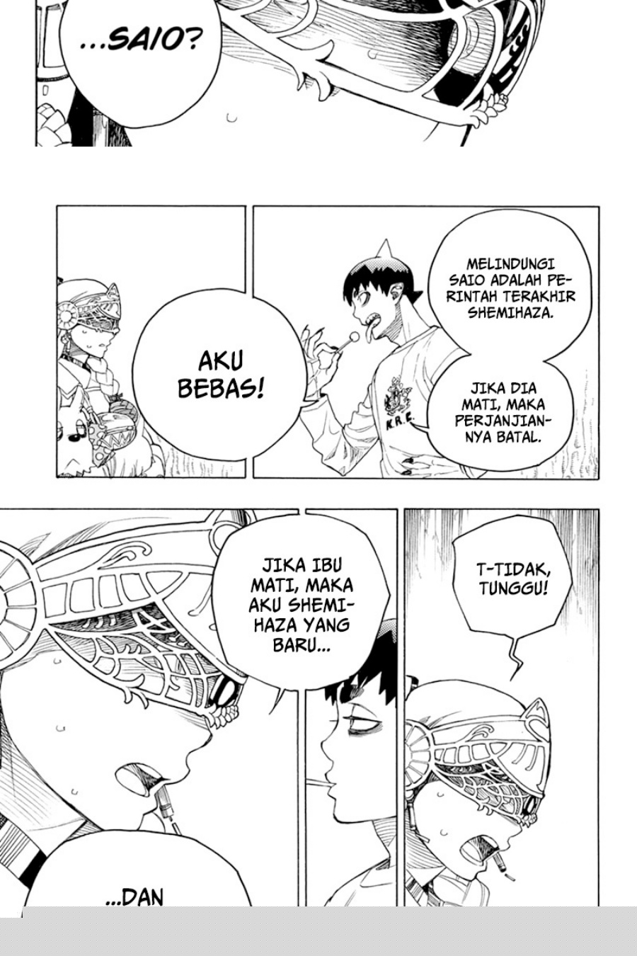 Ao no Exorcist Chapter 156.2 - halaman 15