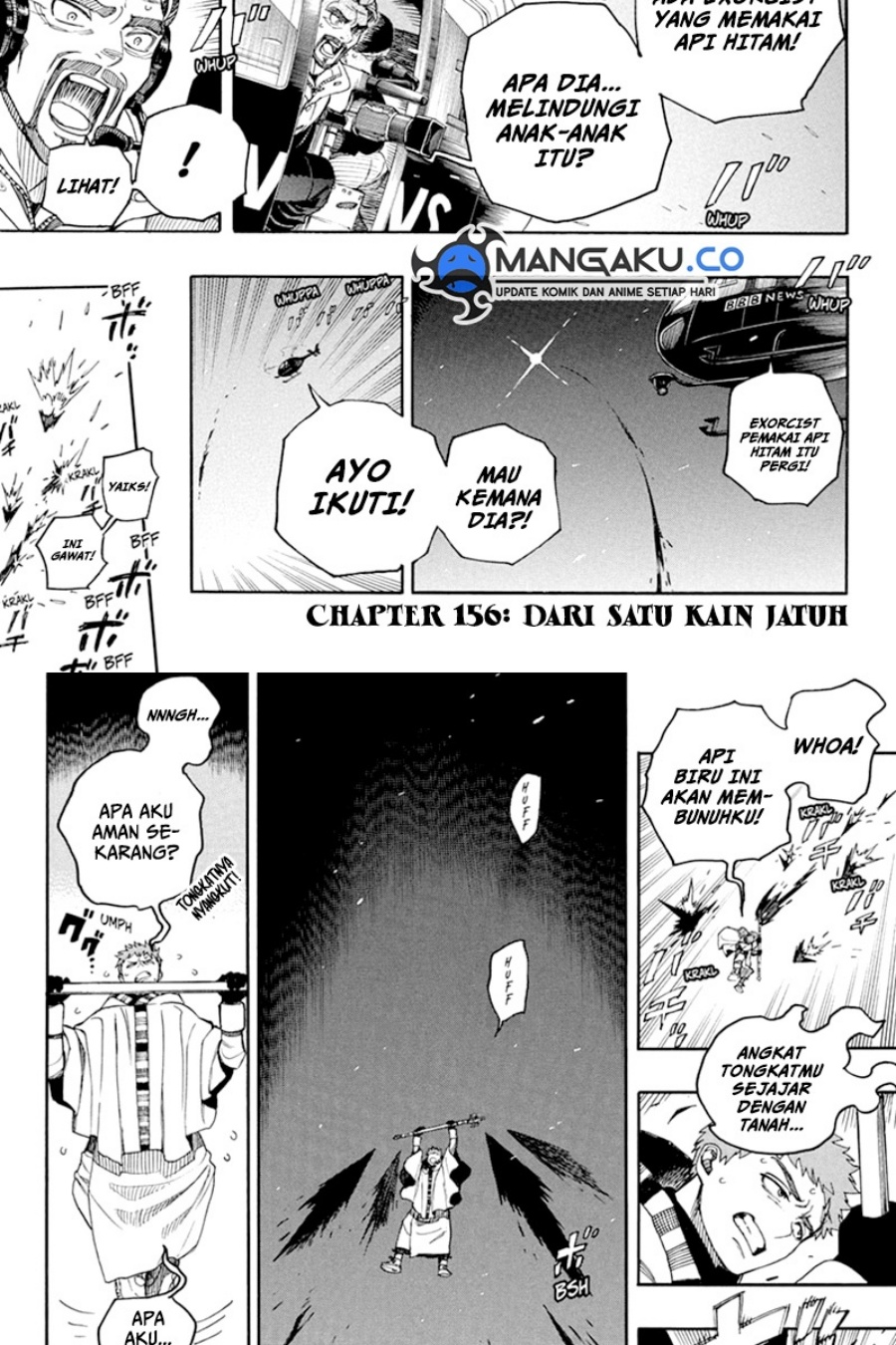 Ao no Exorcist Chapter 156.2 - halaman 2