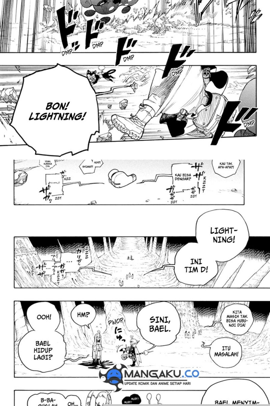 Ao no Exorcist Chapter 156.2 - halaman 6