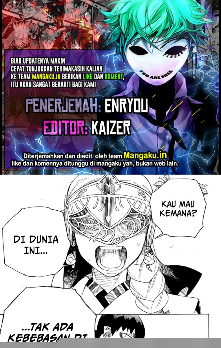 Ao no Exorcist Chapter 156 - halaman 1