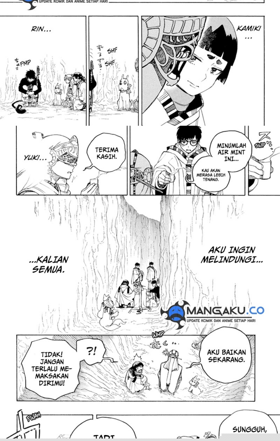 Ao no Exorcist Chapter 156 - halaman 4
