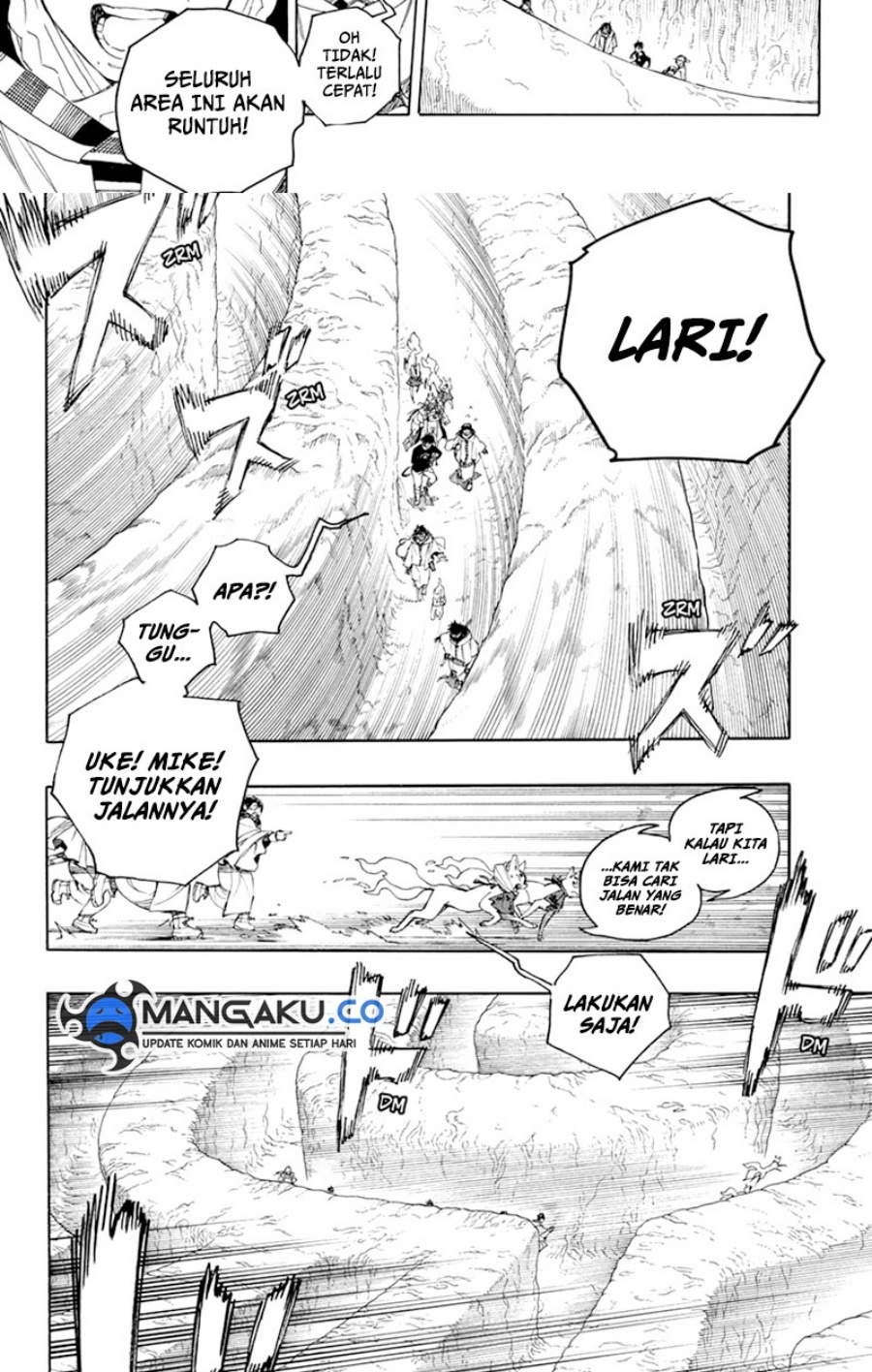 Ao no Exorcist Chapter 156 - halaman 6