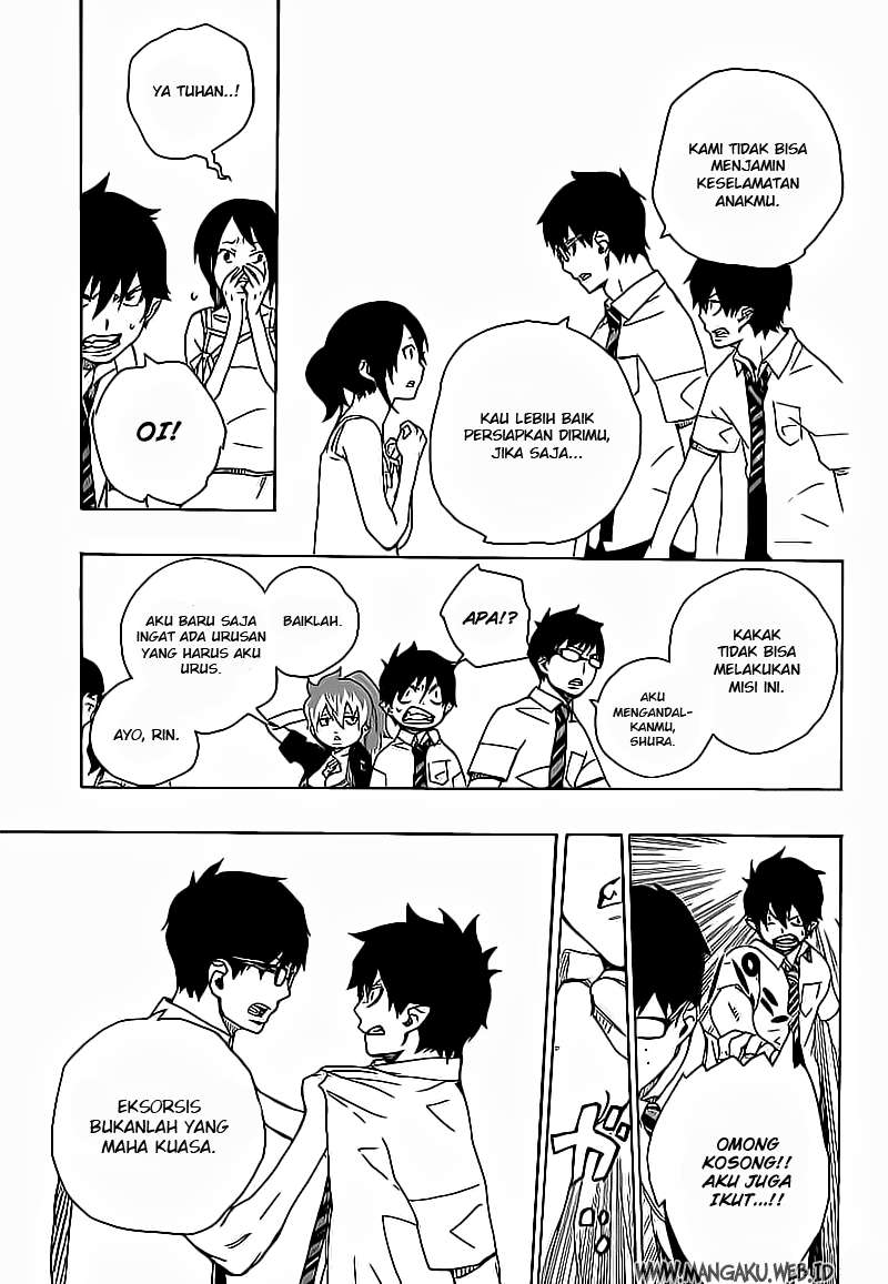 Ao no Exorcist Chapter 16 - halaman 12