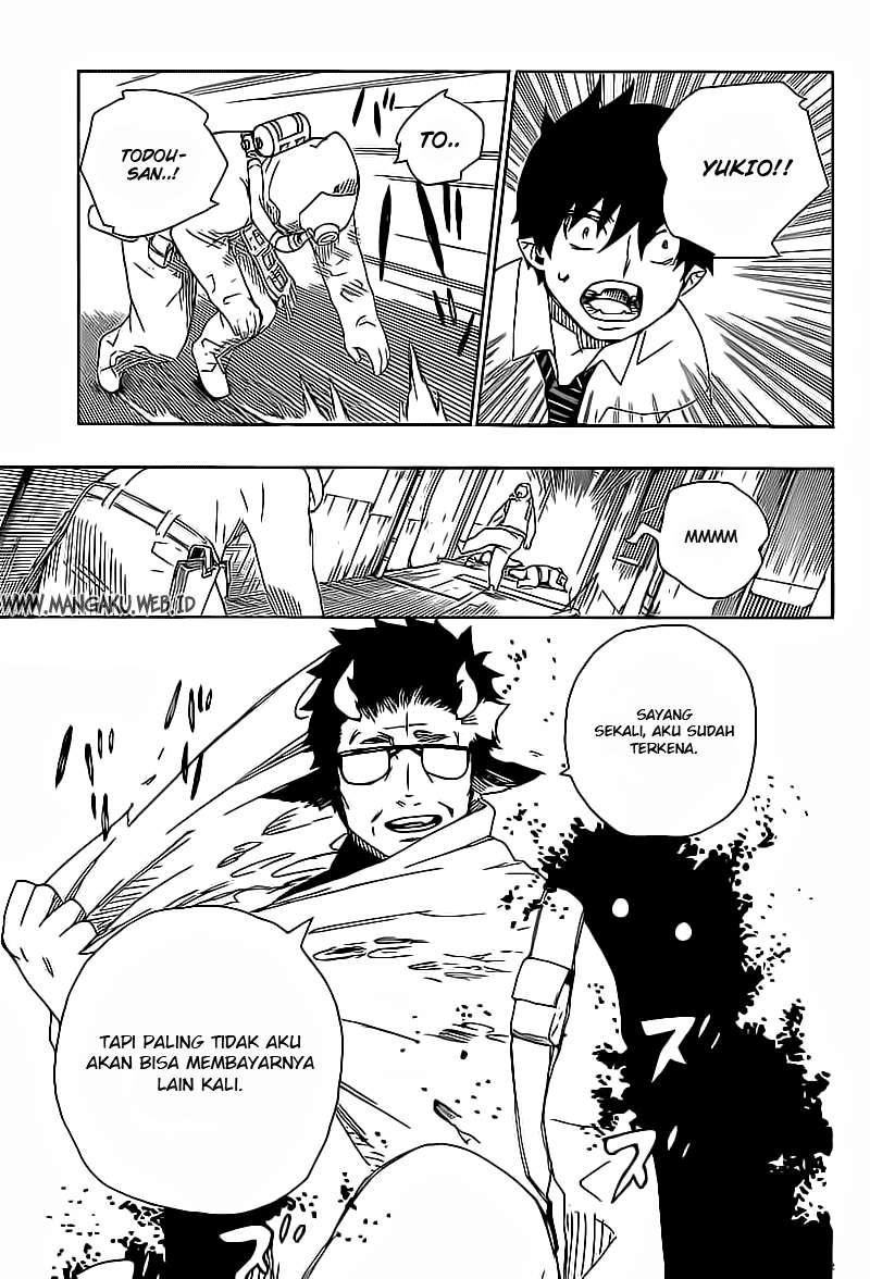 Ao no Exorcist Chapter 16 - halaman 22
