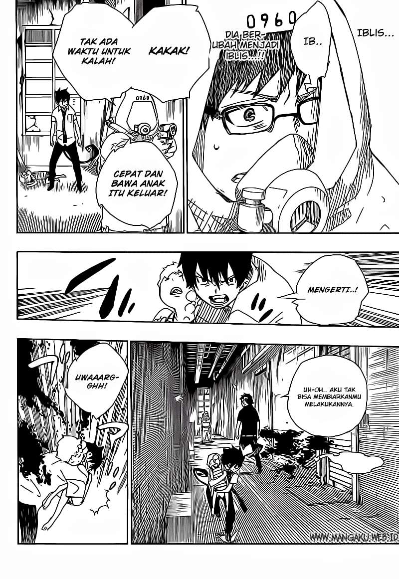 Ao no Exorcist Chapter 16 - halaman 23