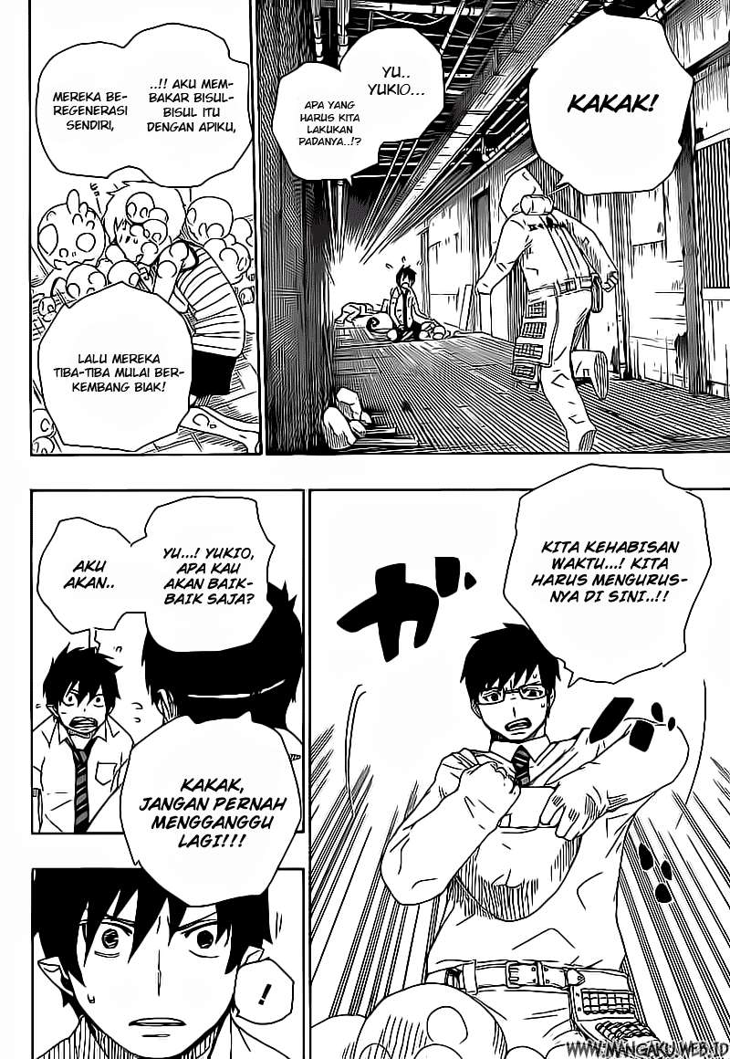 Ao no Exorcist Chapter 16 - halaman 29
