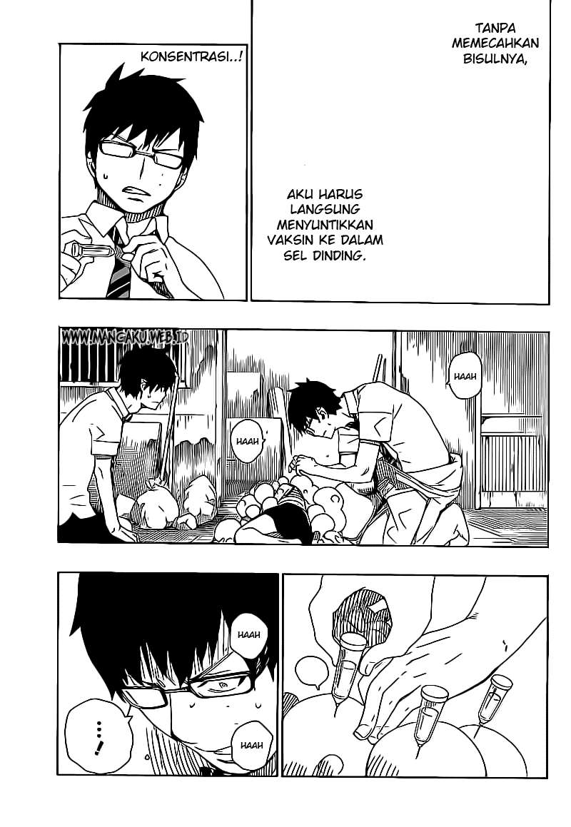 Ao no Exorcist Chapter 16 - halaman 30
